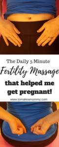 Automasaj fertilitate
