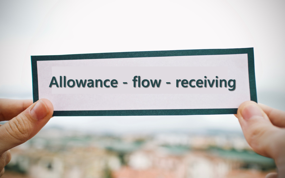 Allowance – flow – receiving