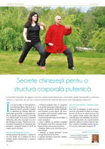 Tai Chi Chuan in revista Revista Spa and Wellness nr.2 din 2014