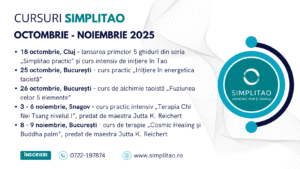 Simplitao - cursuri si lasare ghiduri de practica lunile octombrie si noiembrie 2025